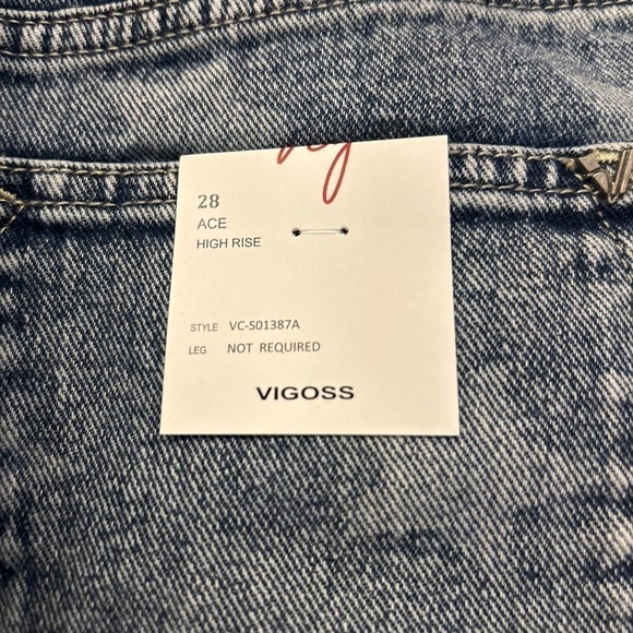 VIGOSS Ace High Rise Star Short Size 28 - Picture 5 of 5